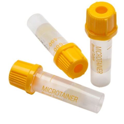 Tubo Microtainer Oro Ul Con Activador De Coagulacion Caja Con