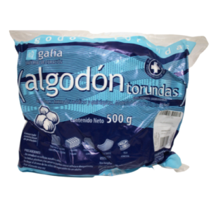 TORUNDAS DE ALGODON BOLSA DE 500G GALIA
