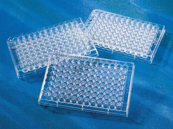 MICROPLACA DE ALTA UNION DE POLIESTIRENO TRANSPARENTE EIA/RIA DE 96 POCILLOS CORNING