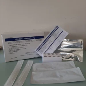 PRUEBA RAPIDA PARA LA DETECCION CUALITATIVA DE ANTIGENO ESPECIFICO DE SARS-CoV-2 CAJA C/25 PZS NEOGEN