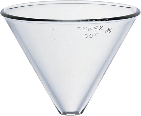 EMBUDO PLANO TALLO LARGO PYREX